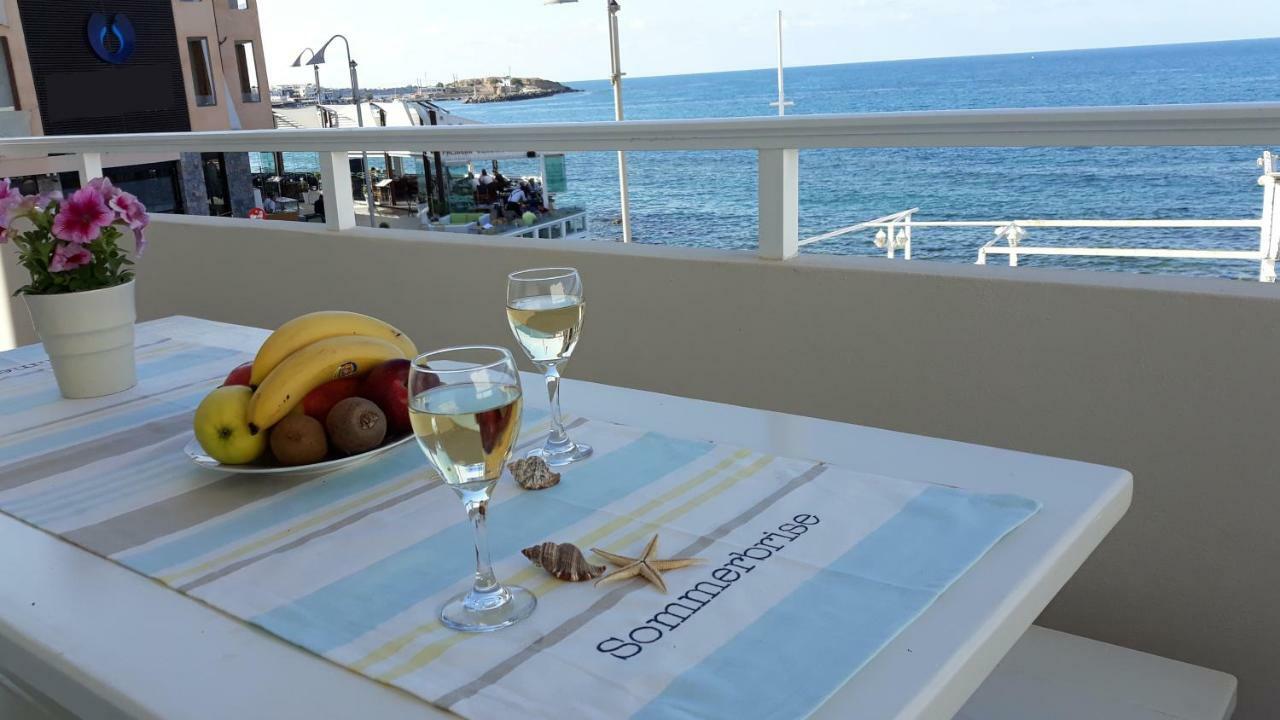 Amazing Beachfront Apartment In Hersonissos Eksteriør bilde